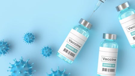 Covid vaccine vials