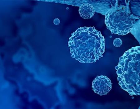 Graphic of cancer cells