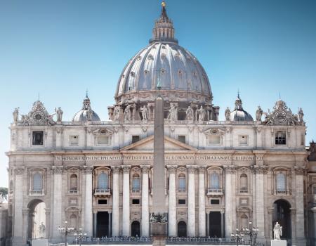 Photo of the Saint Peter’s Basilica in the Vatican