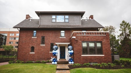 Exterior view of Wade Park Community Engagement Center, captured by Esterly Photography