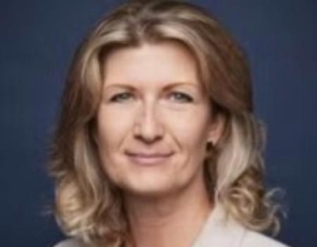 A headshot of Janine Galeski