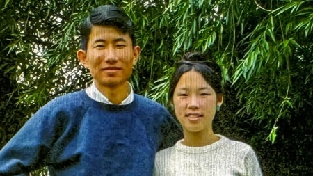 Photo of Alex and Pauline Yen Ho while they were students at CWRU