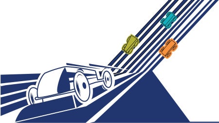 Illustration of cars for Think[box] Derby