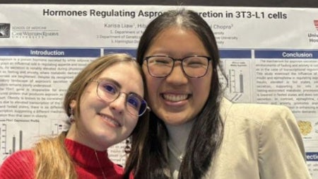 Photo of Hiba Obeid and Karisa Liaw at Intersections