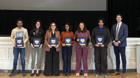 2026 Sustainability Champions with awards.