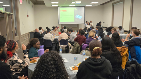 Students gather at Spartan Spirit Dinners