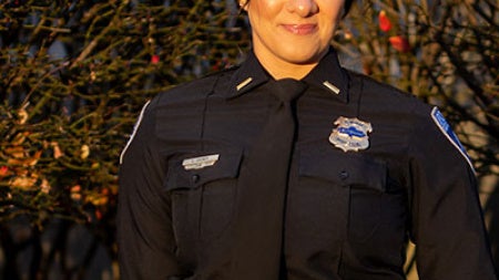 Photo of Sarah Shendy in uniform
