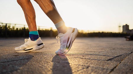 Image of a male running