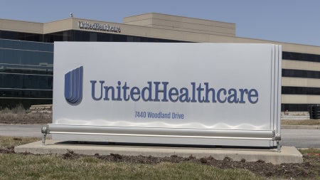 Image of a UnitedHealthcare sign