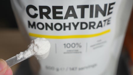 Image of Creatine powder bag