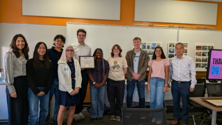 Students with Marsha Anderson Bomar, Global President of ASCE