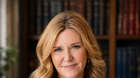 Photo of Eileen Anderson, arms crossed