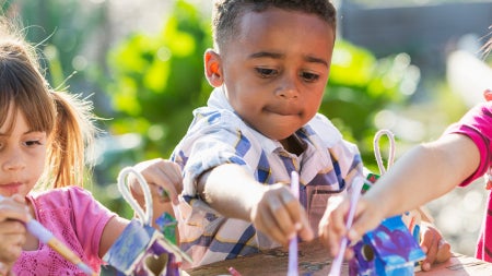 Kindergarten children
