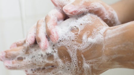 hand-washing