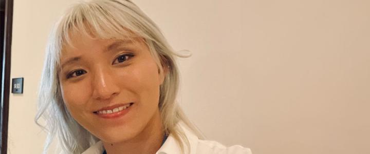 Photo of CWRU alumna and student Hannah Price