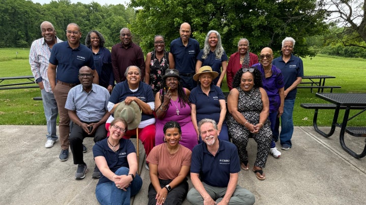 Members of the CWRU Neighborhood Advisory Council, one of the many sponsors involved with the inaugural OneCWRU Community Day.