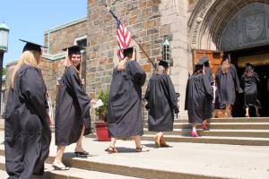 Students graduating