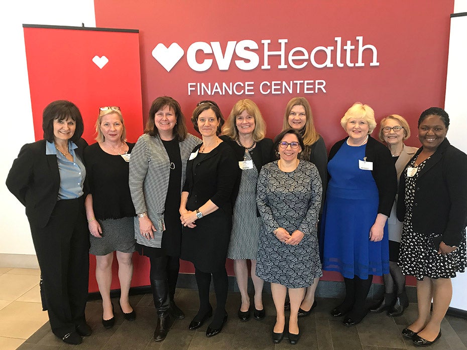 Group photo of nurse researchers on the CVS Health project.
