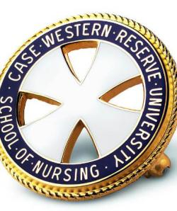 Picture of the CWRU FPB official ceremonial pin.