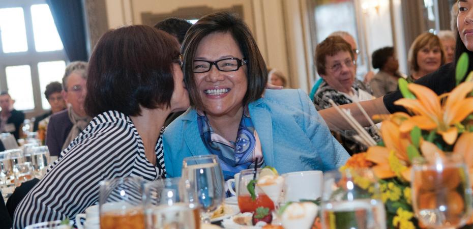 FPB alumni reunite at the 2017 Homecoming & Reunion celebration for the Frances Payne Bolton School of Nursing at Case Western Reserve University in Cleveland, Ohio, one of the top nursing schools in the United States.