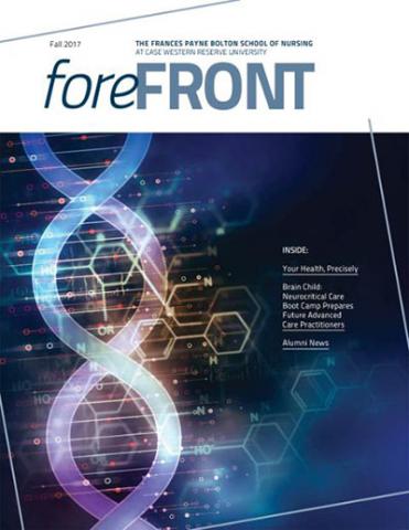 Cover of the fall issue of Forefront Magazine