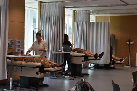 MSN Students in FPB Nursing Simulation Center