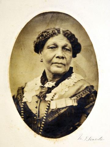 Historical photo of Jamaican-British nurse Mary Seacole.