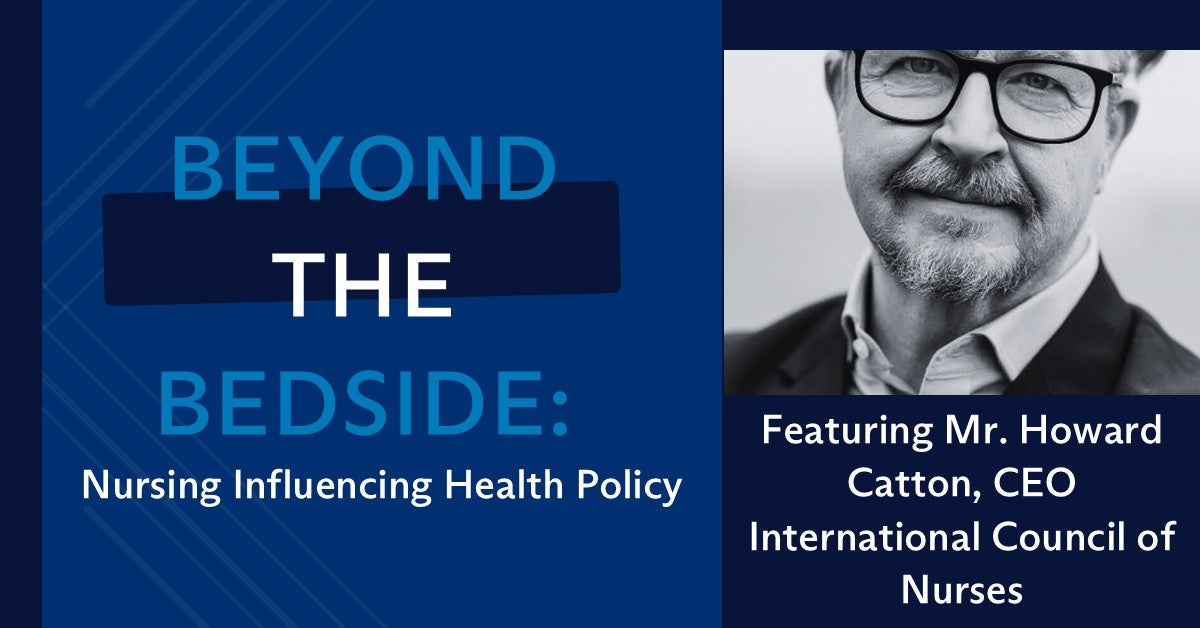 Rozella Schlotfeldt Lecture Series with Howard Catton October 12 Beyond the Bedside