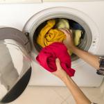 Dirty Clothes Washing Stock Image