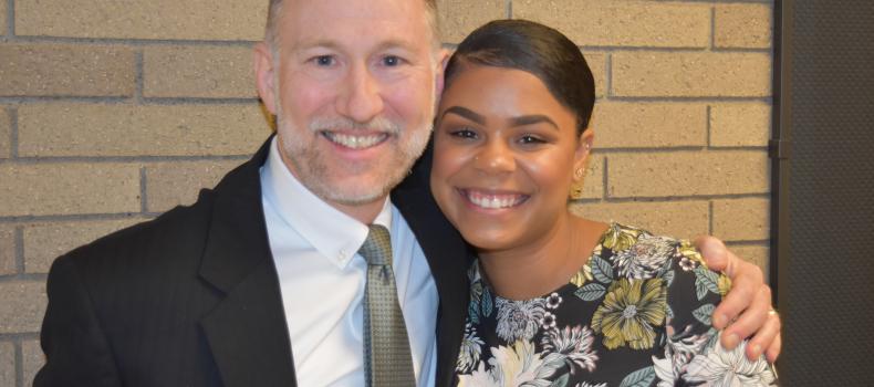 Richard Martin and his daughter, Sarah Martin, both 2019 graduates from Case Western Reserve University.