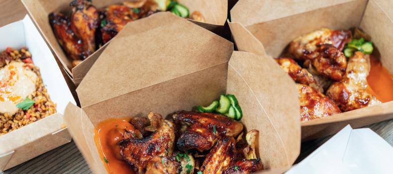 Food Takeout Stock Image