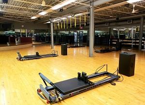 Pilates Reformer equipment in a studio