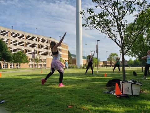 Outdoor Zumba