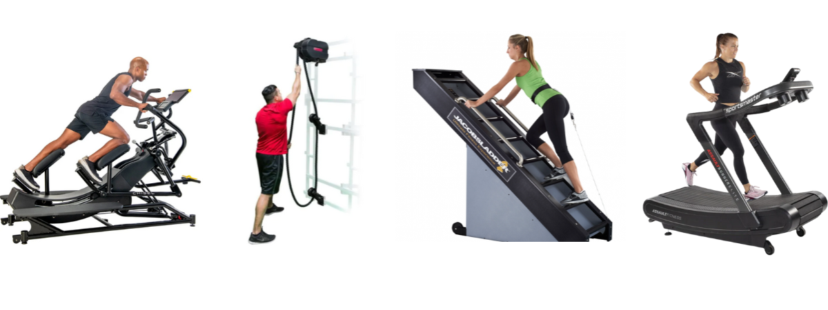 Pictures of 4 pieces of equipment new to One to One