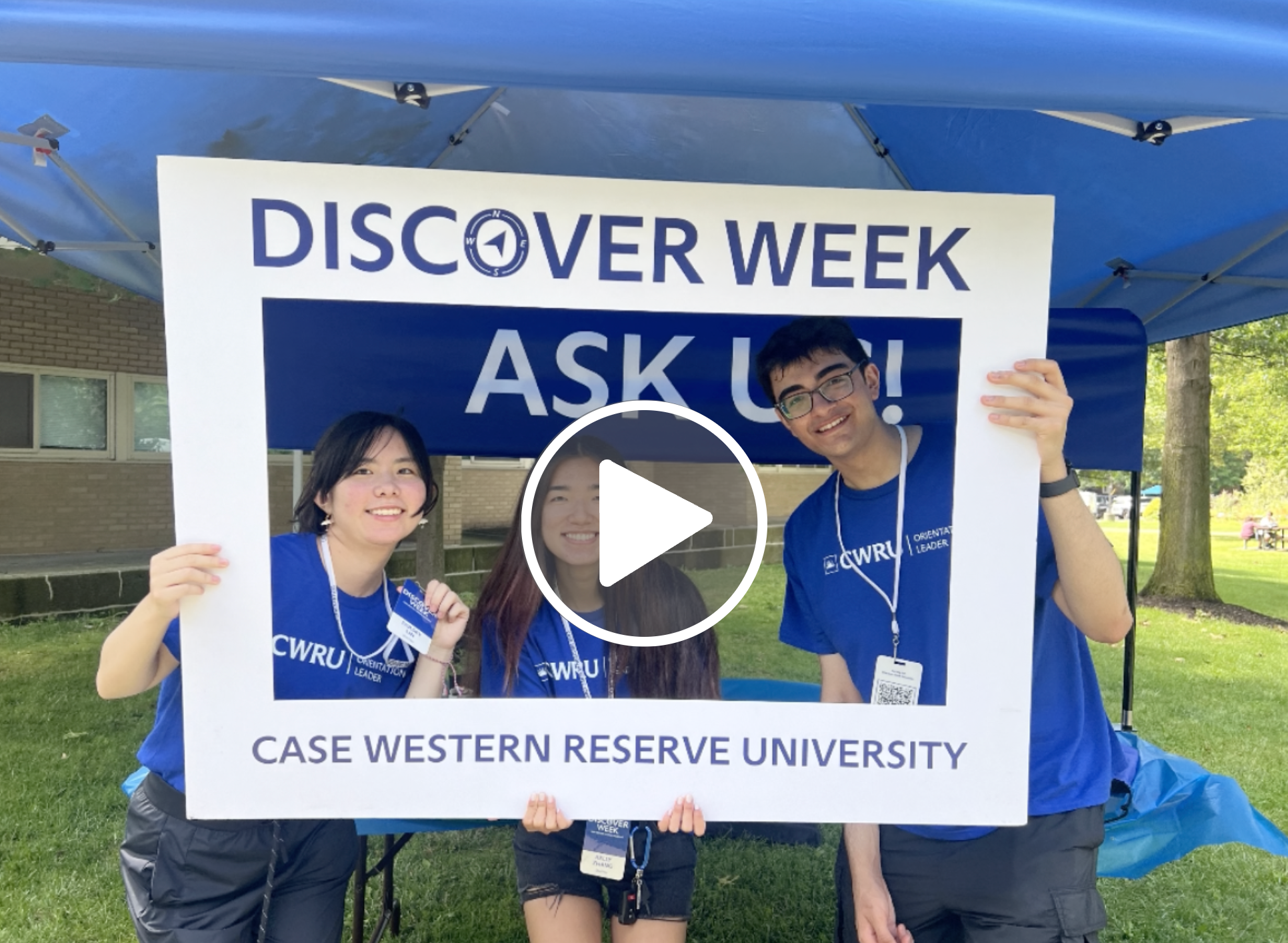 Why did you become an orientation leader at CWRU?