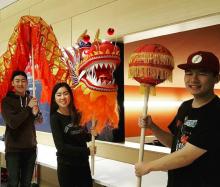 Case Western Reserve University Students celebrating the Lunar New Year