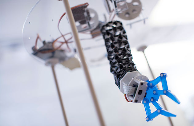 image of a robotic arm