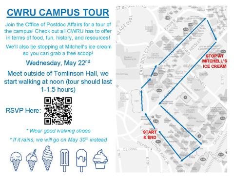 campus tour flyer