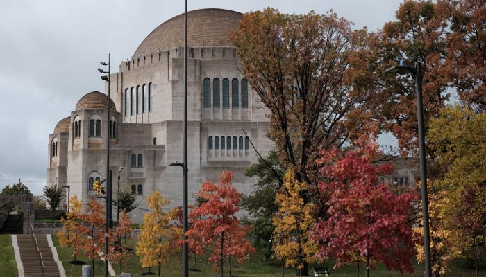 exterior view of Maltz Performing Arts Center