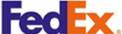 Logo of FedEx.