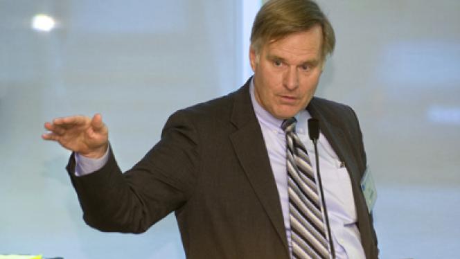 Case Western Reserve University Provost William A. "Bud" Baeslack III speaking