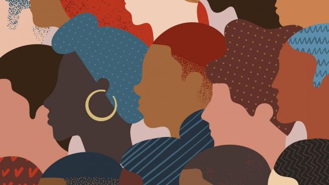 Illustration of many people