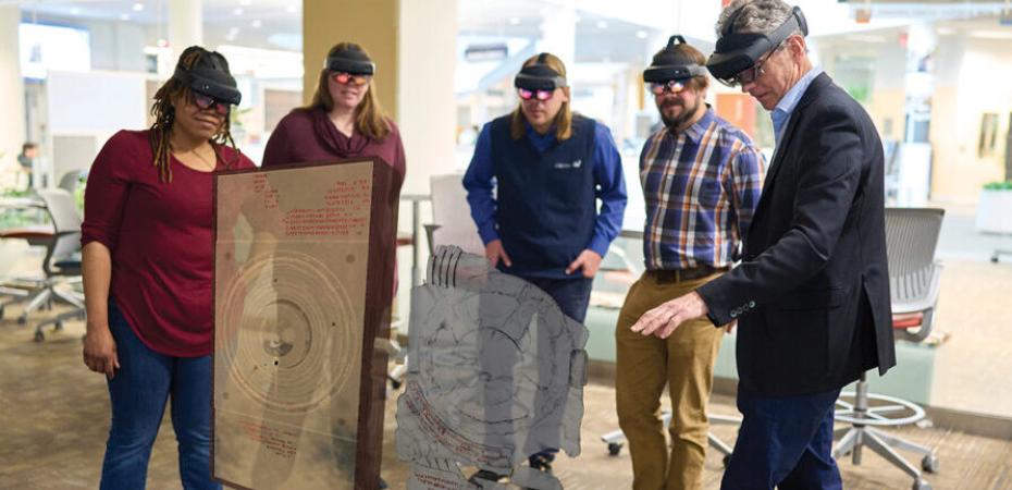 People teaching with XR in the Classroom