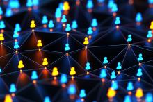 Interconnected people.