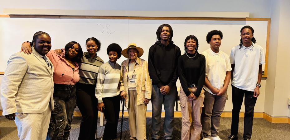 Dr.G. and students YES