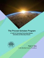 Provost Scholars Program Toolkit Cover