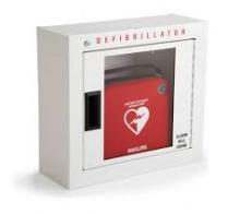 Photo of AED Cabinet