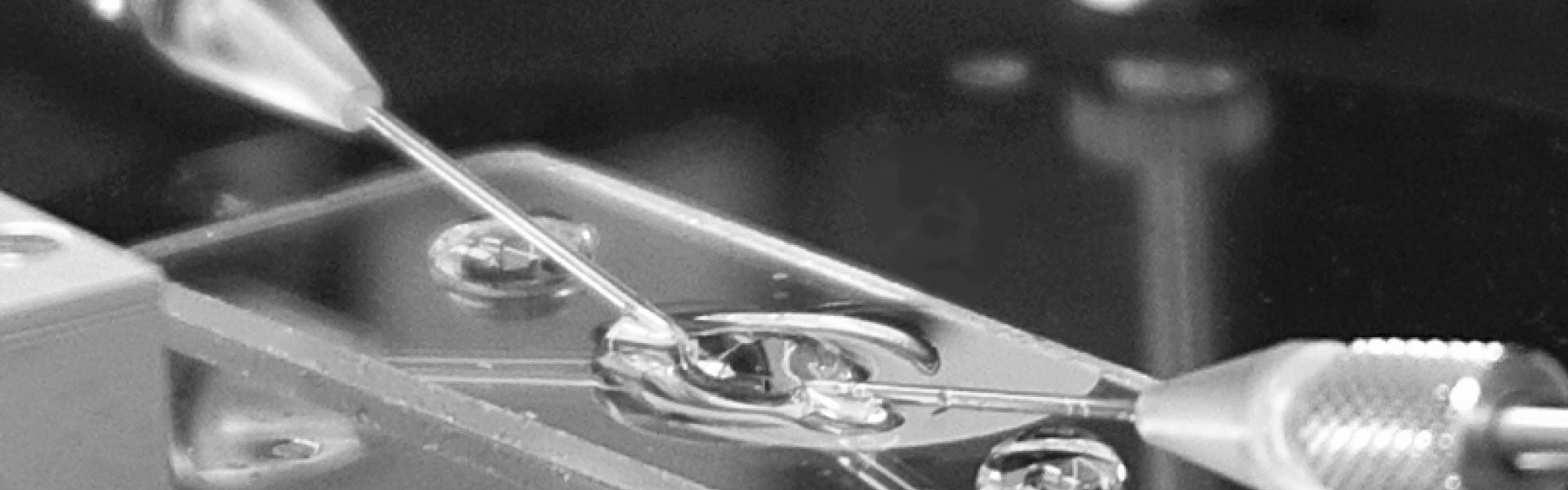 Close up of Case Transgenic and Targeting equipment
