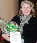 Erin Connell winner Staff Advisory Council Community Service Committee Basket Raffle 2010 Case Western Reserve University