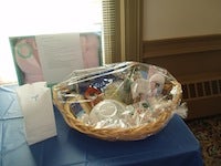 Image of gifts by School of Nursing.